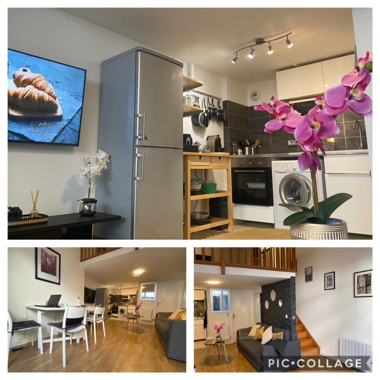 Magnifique Duplex 45 M2 Aux Portes De Paris Metro Barbara A 30Mn Expo Porte De Versailles Montrouge Zewnętrze zdjęcie